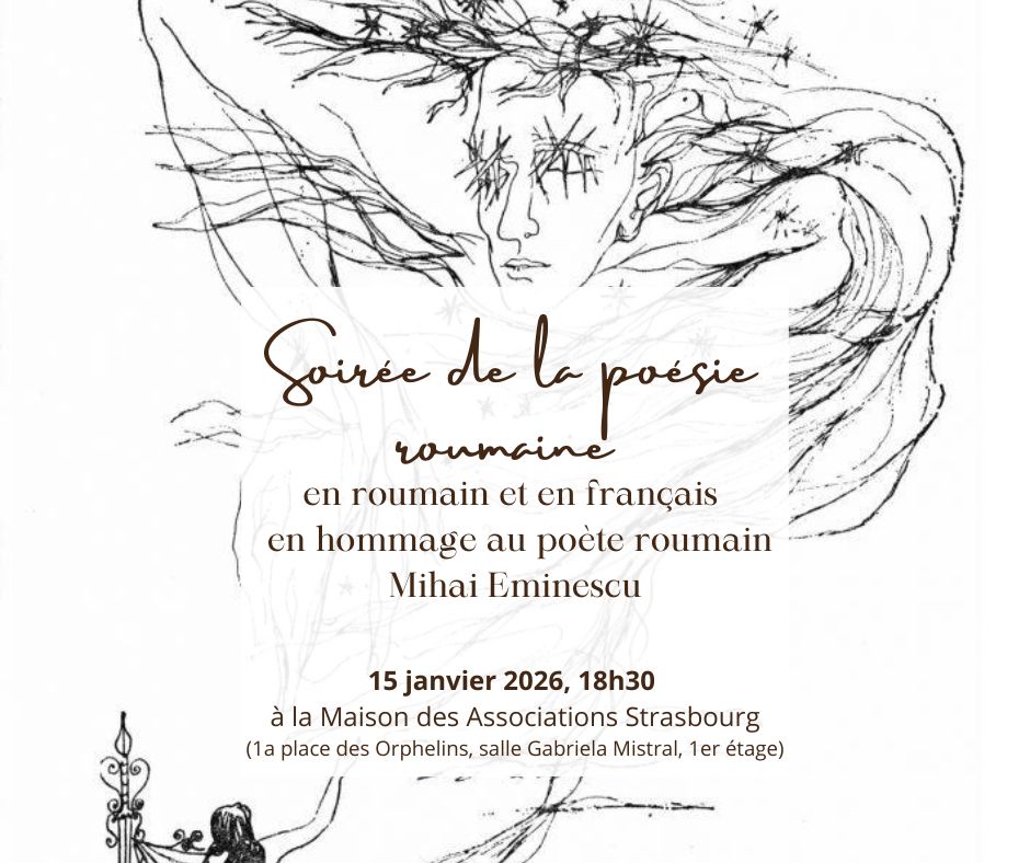 Soirée de la poésie roumaine, en hommage à Mihai Eminescu