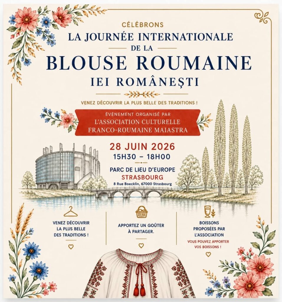 Journée internationale de la blouse roumaine à Strasbourg